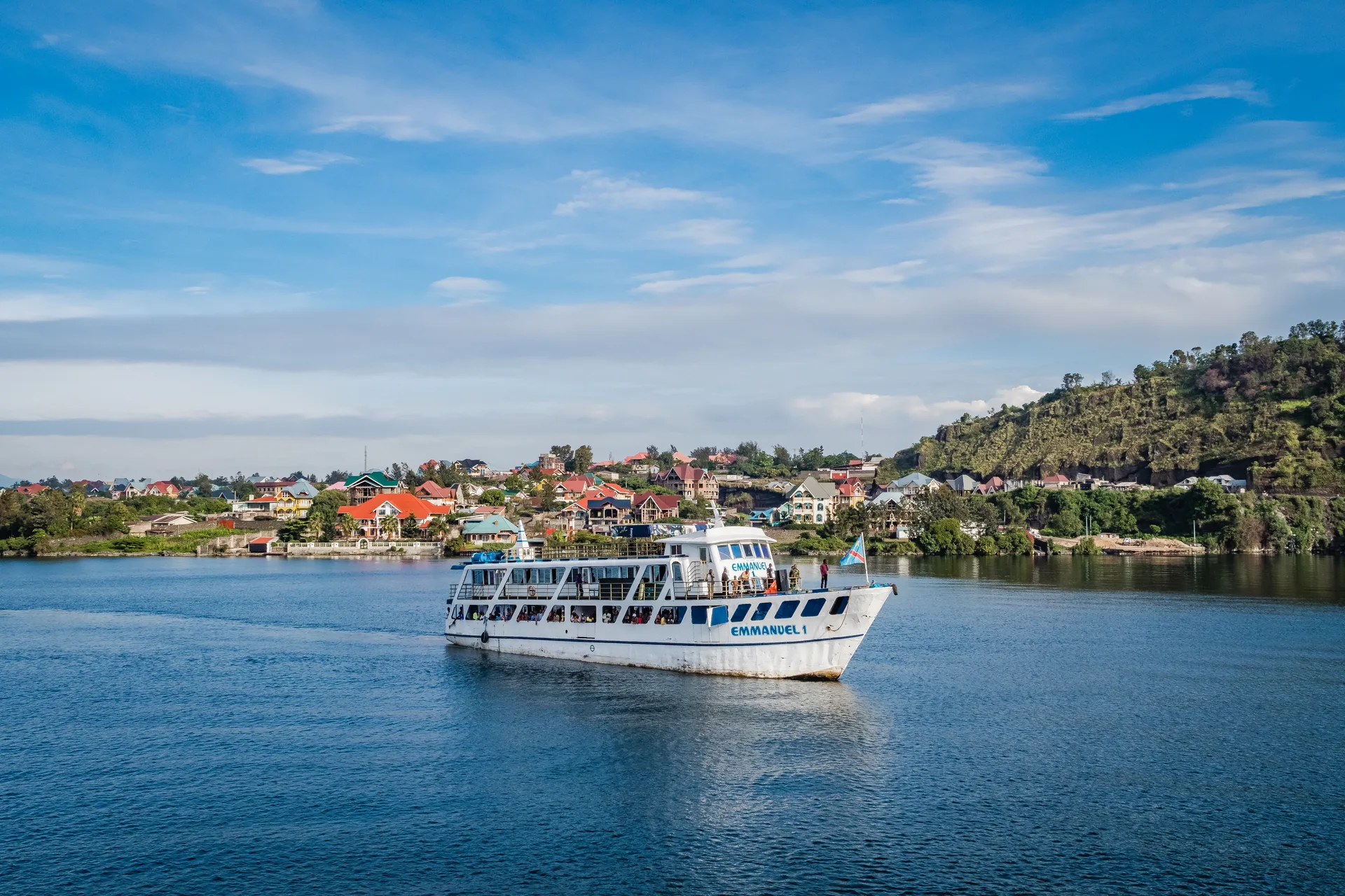 Gisenyi safari image from Lake Kivu