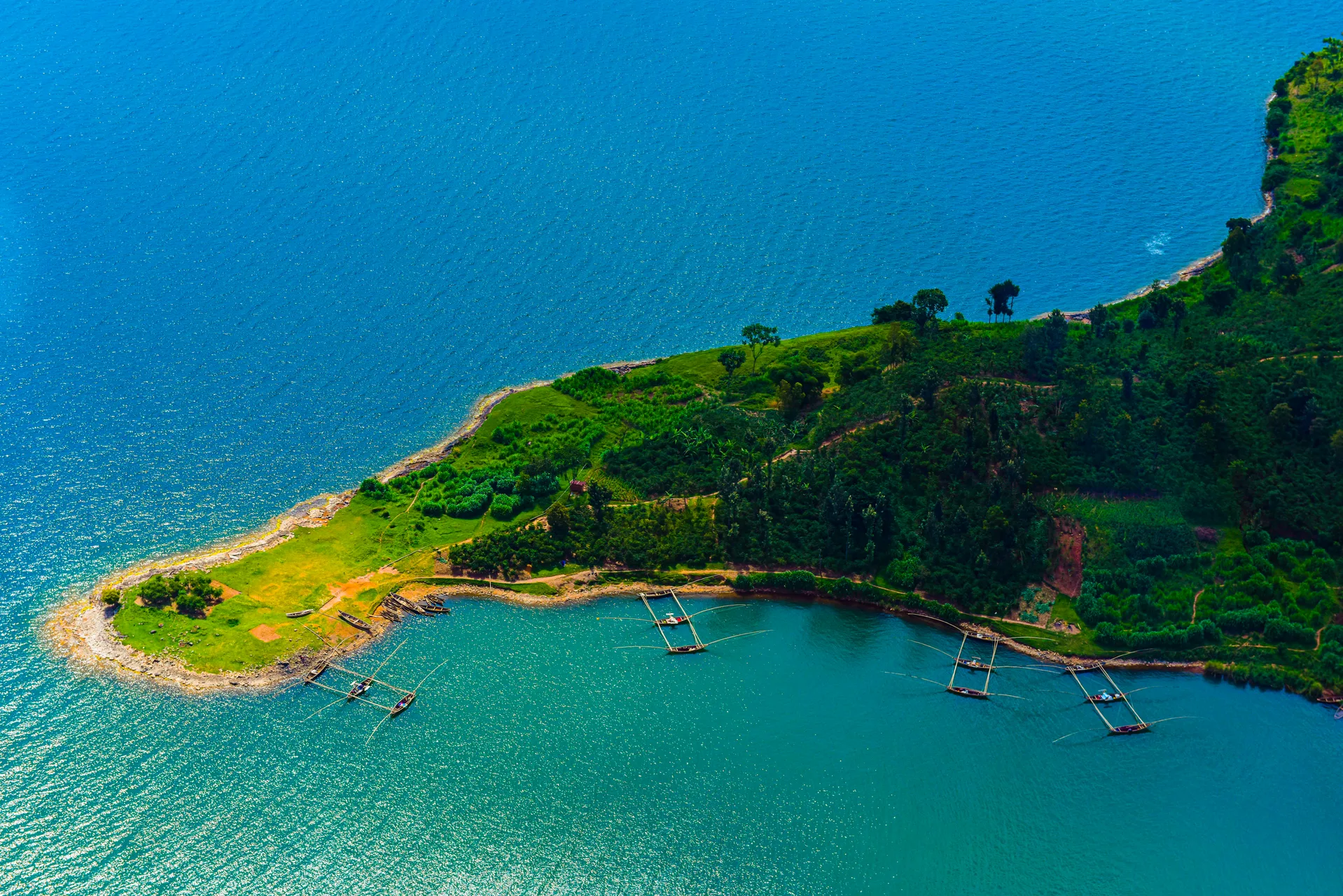 Lake Kivu safari image from Lake Kivu
